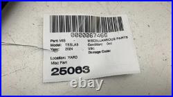Miscellaneous Parts TESLA MODEL 3 24 Miscellaneous Parts TESLA MODEL 3 24