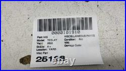 Miscellaneous Parts TESLA MODEL Y 22
