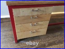 Misko 1/5 Scale Model Car Workbench With Drawers & Working Vise Made In Germany