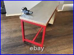 Misko 1/5 Scale Model Car Workbench With Drawers & Working Vise Made In Germany