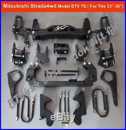 Mitsubishi k74 l200 model 2003 7 inch Heavy Duty BTV suspension lift kit