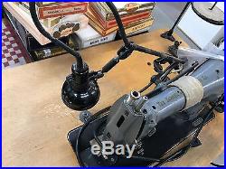 Model 31-20 Industrial Singer Sewing Machine With Table And Parts Works