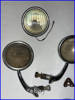 Model A Cowl Lights Lot Parts Arms