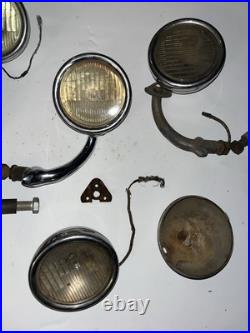 Model A Cowl Lights Lot Parts Arms