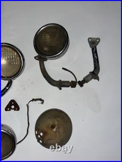 Model A Cowl Lights Lot Parts Arms