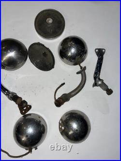 Model A Cowl Lights Lot Parts Arms