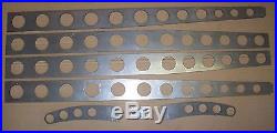 Model A Ford Drilled 1/8 Easy Weld Boxing Plates 28-31