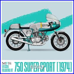 Model Factory Hiro 1/9 Fulldetail Kit Ducati 750 Super Sport 1974