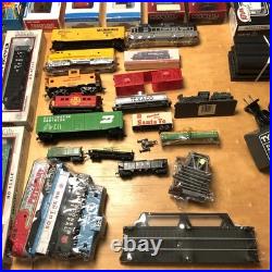 Model Train Lot Of New And Used Cars Parts Pieces Read