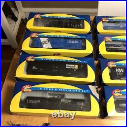 Model Train Lot Of New And Used Cars Parts Pieces Read