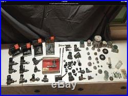 Model airplane control line motors engines parts and misc. Huge lot NO reserve
