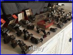 Model airplane control line motors engines parts and misc. Huge lot NO reserve