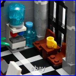 Modular Police Station Model MOC Building Bricks Toys Set 3128 Pieces Parts