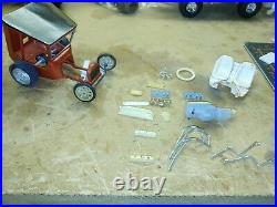 Monogram Uncertain T Vintage Model Kit Vintage Build Parts Or Restore