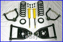 Mustang II Front End Suspension Tubular A Arms + 325 lb Spring & Gas Shock Kit