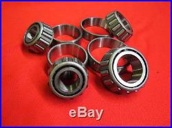 NEW 1928-48 Ford front wheel bearings / cups complete set top quality B-1201-KT