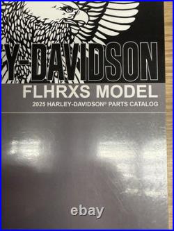 NEW 2025 Harley Davidson FLHRXS Model Parts Catalog Part Number 94001269
