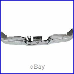 NEW Chrome Rear Step Bumper Steel Face Bar for 2009-2018 Dodge RAM 1500 With Park