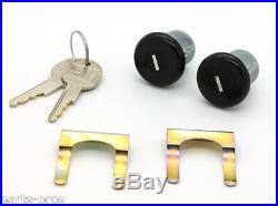 NEW Lockcraft Black Door Lock Cylinder PAIR / FOR LISTED CHEVROLET MODELS