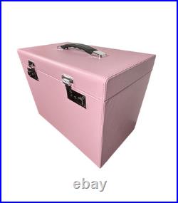 NEW Pink Singer Featherweight Replacement Case withkey works with 221 & 222 Models