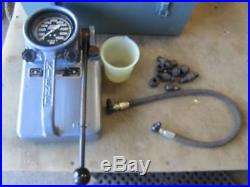 NOS KIENE Diesel Injector Nozzle Tester, Model DT-1300, Missing Parts of Kit