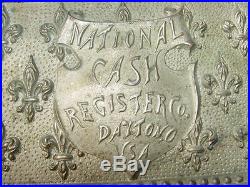 National Cash Register Model 7 Fleur de Lis Register Parts & Pieces