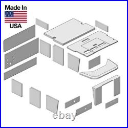 New 21 Piece Black Cab Foam Kit Fits Case-IH Tractor Models 4386 4586 4786