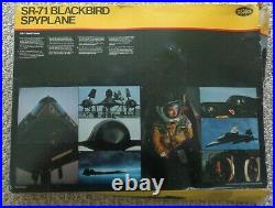 New Sealed Parts 1982 Testors Sr-71 Blackbird Spyplane 148 Scale Model Kit 584