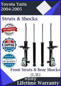OE Front Struts & Rear shocks for 2004-2005 Toyota Yaris 1.3L Lifetime Warranty