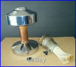 ORIG ART DECO OIL KEROSENE FARMOR LAMP MODEL A 1930's LIKE ALADDIN PARTS ONLY
