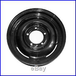Omix Ada 16725.01 Black 16 X 4.5 Steel Wheel for Willys and Jeep Models
