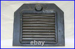Original 1920's Pines Winterfront Automatic Shutter Grill Radiator Cover Shroud