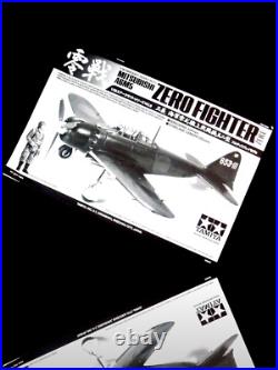 Original 2001 Tamiya Model #60309 Mitsubishi A6M5 Zero Fighter 132 Parts-Sealed