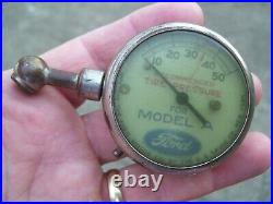 Original Ford motor 1920s auto promo Air gauge oem tool vintage kit part car old