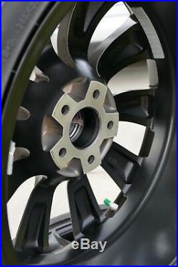 PREMIUM Tesla Model 3 20 (20 in.) Turbine Wheel Tire Set (4) withTPMS Satin Black