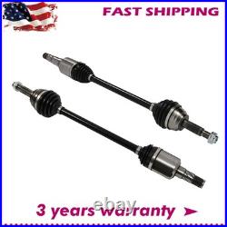 Pair Front CV Axle Shafts For Tesla Model X 2016 2017 2018 2019 2020 2021