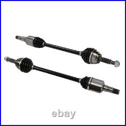 Pair Front CV Axle Shafts For Tesla Model X 2016 2017 2018 2019 2020 2021