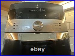 Pampered Chef Deluxe Air Fryer Model 100194 with Extra Parts and CookBook+manual