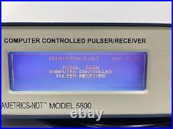 Panametrics NDT Model 5800 5800PR Computer Controlled Pulser/Receiver Parts