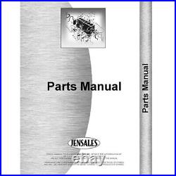 Parts Manual Fits Case-IH Fits International Harvester Tractor Model 9240