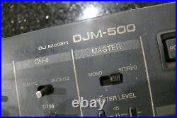 Pioneer DJM-500 DJ Professional Stage Concert Mixer Model 4-Channel PARTS