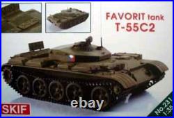 Plastic Model 1/35 T-55C-2 Czech Military Training Tank Etching With Resin Parts