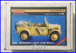 Plus Model 1/35 German Light Car Kfz. 1 Full Resin Kit withPhotoetch Parts #208