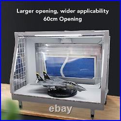 Portable Hobby Airbrush Paint Spray Booth Kit Oder Extractor Toy Model Parts