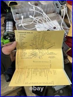 Powernailer Model #45 Withspare Parts