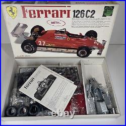 Protar 1/12 Ferrari 126 C2 188 Rare with Metal Parts Model Car Kit SOLD AS IS