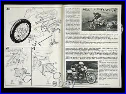 Protar 1/9 SWM-R. S. 125 G. S. Modello 138 Motorcycle with Metal Frame Rare