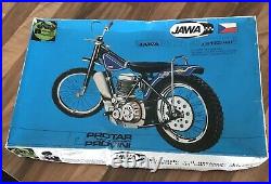 Protar Model Jawa Speedway Bike, All Parts Complete, Waiting To Be Built
