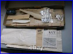 RARE Vintage GRAUPNER KATY Model Airplane Kit Parts Box 4233 #2