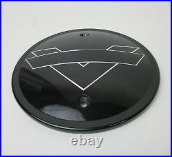 RF Custom Parts Shadow Derby Cover Gloss Black ALL 03-up Victory Models 2881748